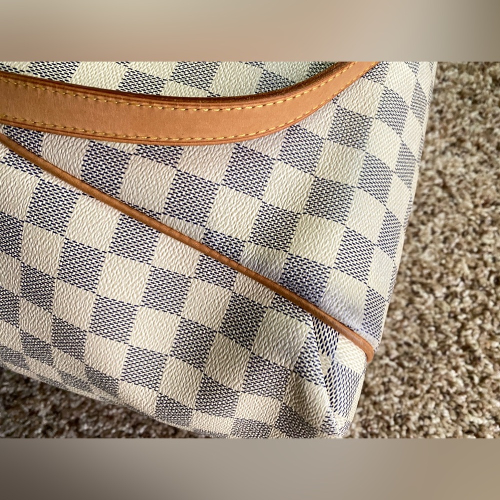Louis Vuitton Damier Azur Totally MM Tote Bag shoulder Bag with LV dust bag - Picture 15 of 15